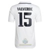 Maglia ufficiale Real Madrid Valverde 15 Casa 2022-23 per Uomo